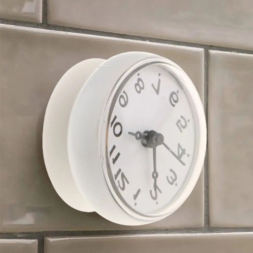Mini shower wall clock - shower,