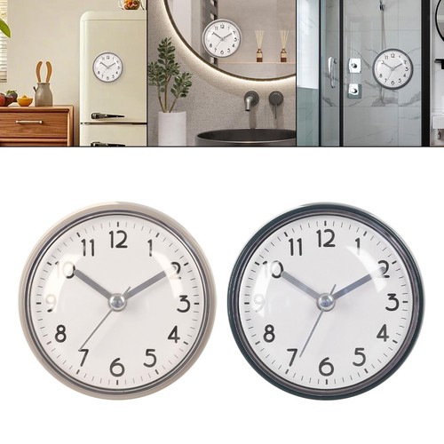 Waterproof bathroom clock - bathroom, with