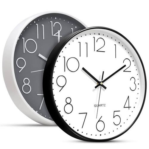 Classic round wall clock - round,