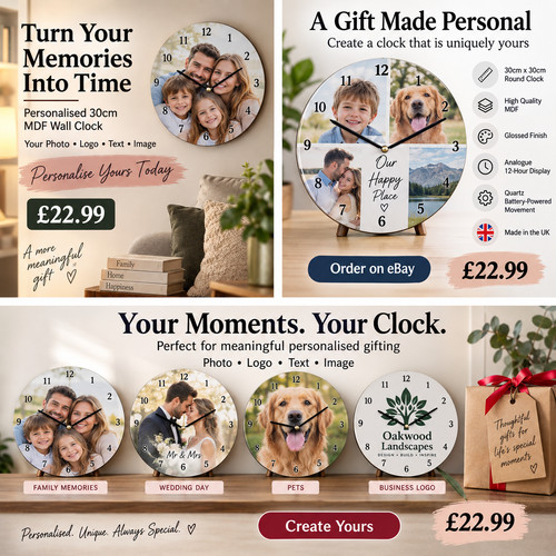 Large personalised custom mdf - custom,