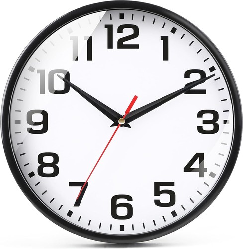 Modern silent wall - clock, 9