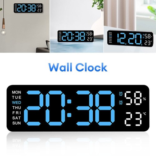 Wall clock with double - wall, alarm