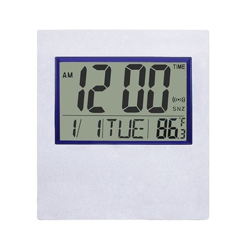 Large lcd digital silver - digital,