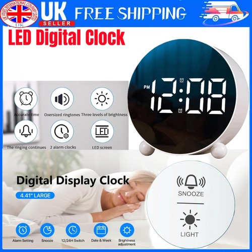 Led digital clock - led, bedside