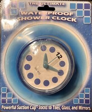 Waterproof shower Clock