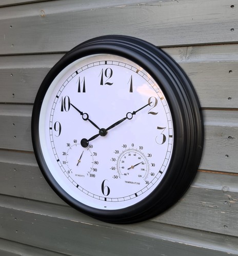Garden station wall - wall, clock