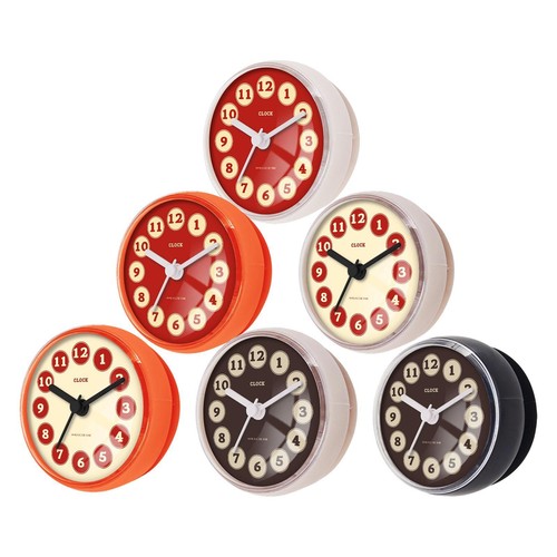 Bathroom clock compact - bathroom,