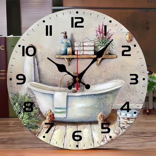 Bathtub design wooden wall - 10",