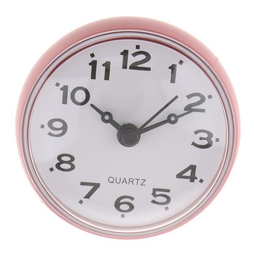Digital bathroom clock suction - digital,