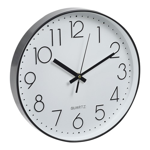 30cm wall mounted round clock - 30cm,