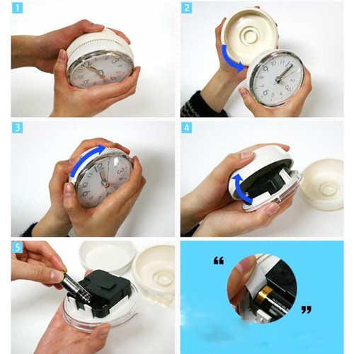 Bathroom kitchen hanging clock - kitchen,