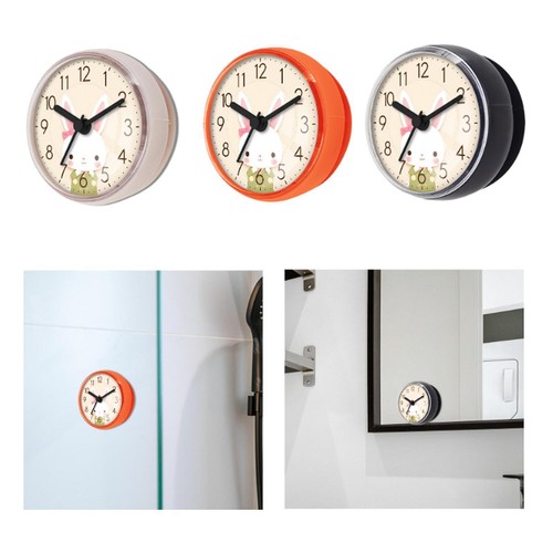 Shower wall clock - clock, strong