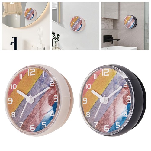 Waterproof bathroom clock - waterproof,