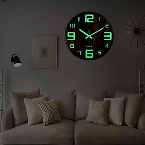 30cm silent illuminated clock - silent,