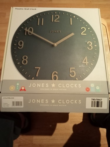 Jones clocks navy - jones, blue