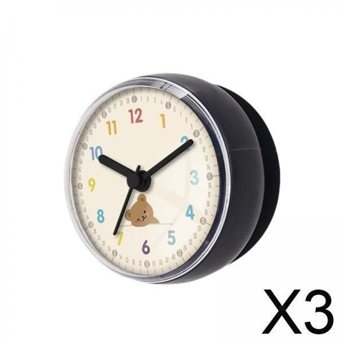 3xshower clock compact modern - 3xshower,