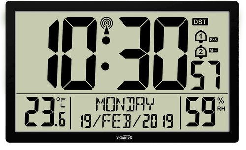 Radio controlledwall clock - radio,