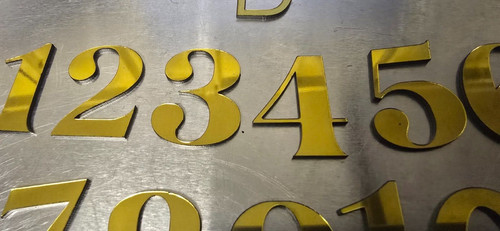 Clock numbers 45mm - numbers, 25/35/45mm