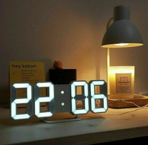 Led digital alarm - alarm, night