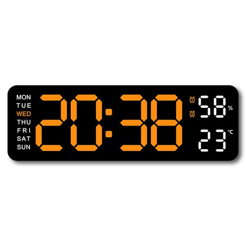Digital wall clock - digital,