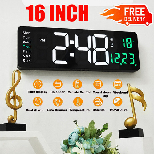 Large jumbo digital led - 16",