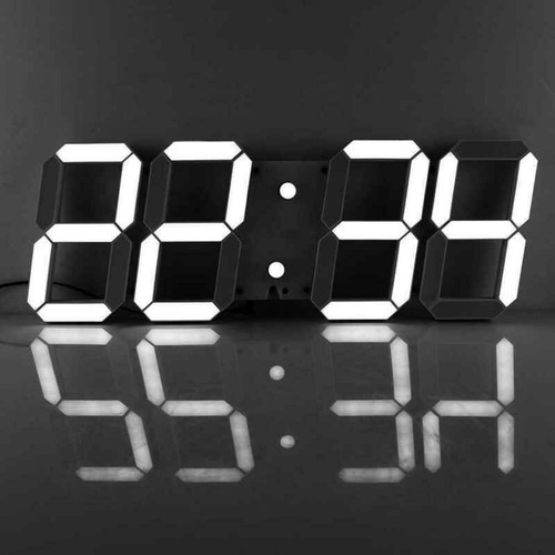 Led digital alarm night - digital, 3d