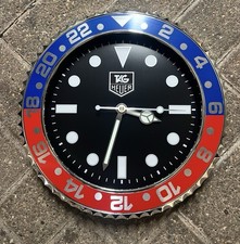 TAG inspired Wall Clock 12”