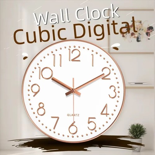 Wall clock silent non - 8",