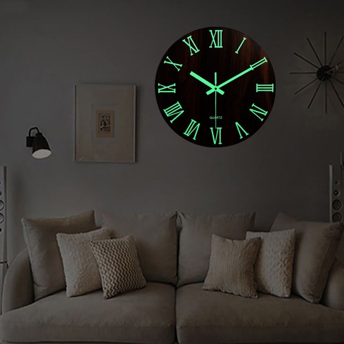 Round luminous wall - luminous, clock