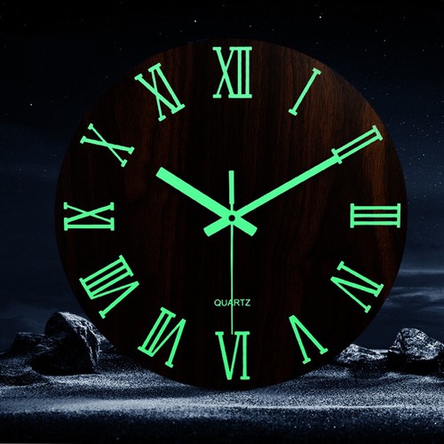 Wall clock large 12inch - clock,