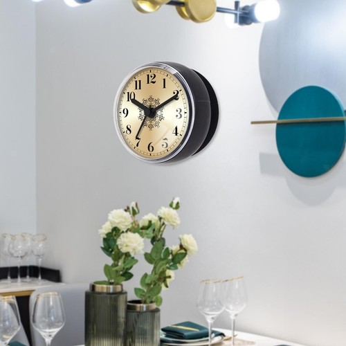 Mini silent round wall clock - mini,