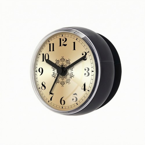 Wall clock suction cup analog - cup,