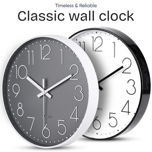 Classic non ticking - non, round